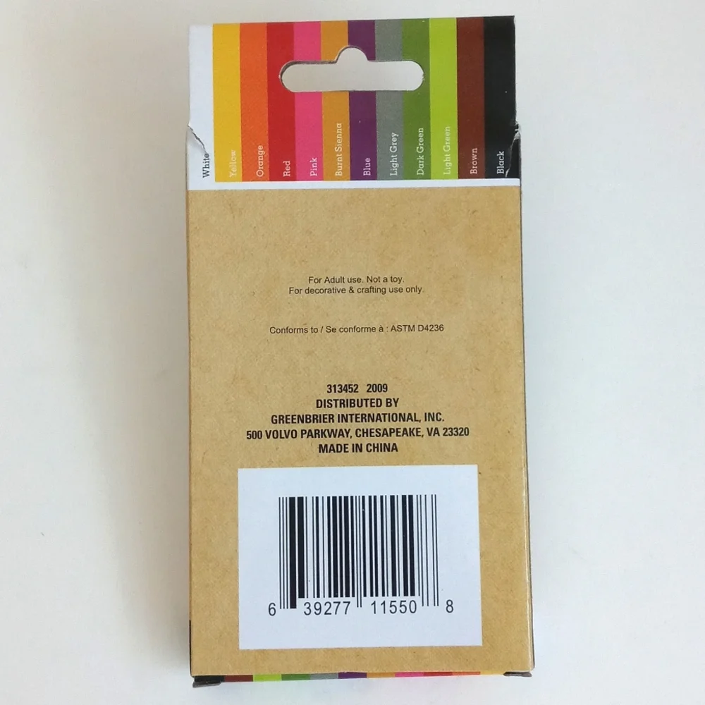 Crafter's Square Oil Pastels Set 12 Color Set (Pastel Crayon/ Sticks)